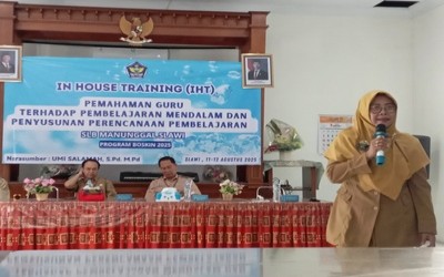 In House Training (IHT) Pemahaman Guru Terhadap Pembelajaran Mendalam dan Penyusunan Perencanaan Pembelajaran (Program BOSKIN 2025)SLB Manunggal Slawi