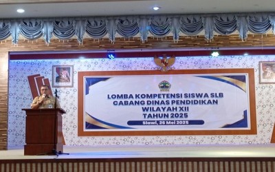 Lomba Kompetensi Siswa SLB Tingkat Cabang Dinas Pendidikan Wilayah XII
