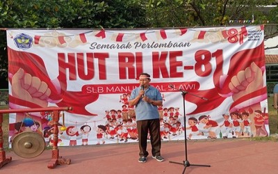 Semarak Perlombaan Menyambut HUT RI ke 81 dan Apel Hari Pramuka Tahun 2026 SLB Manunggal Slawi