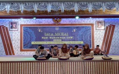 Memperingati Isra Mi'raj Nabi Muhammad SAW 24 Rajab1448 H / 24 Januari 2025 SLB Manunggal Slawi